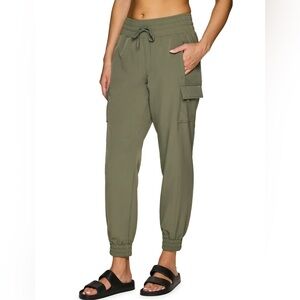 Avalanche Sage Green Cargo Joggers